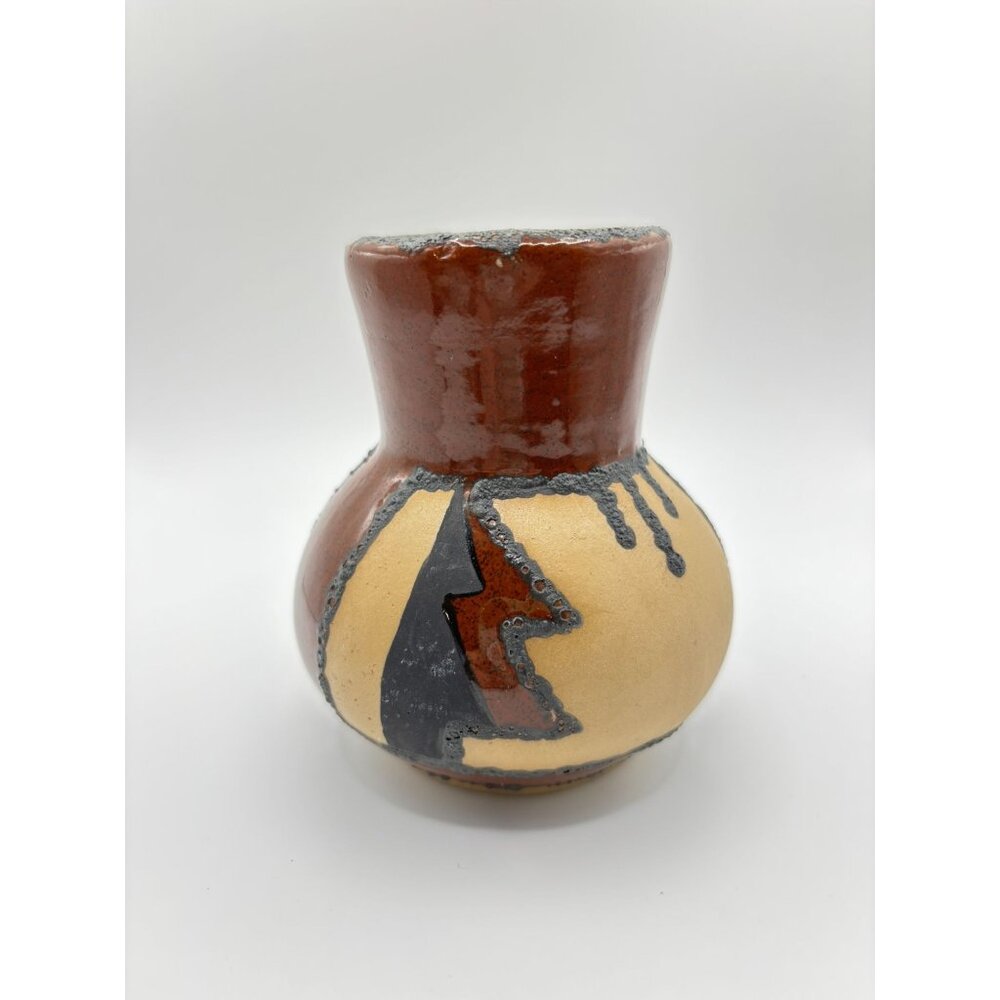 Vintage Windi Arizona Pottery Vase Signed Artisan Handmade Collectibles Navajo